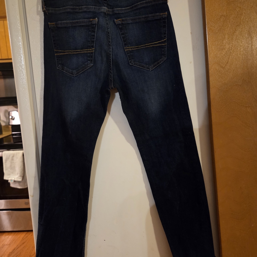 Abercrombie Kids Dark Blue Slim Jeans - Picture 2 of 3